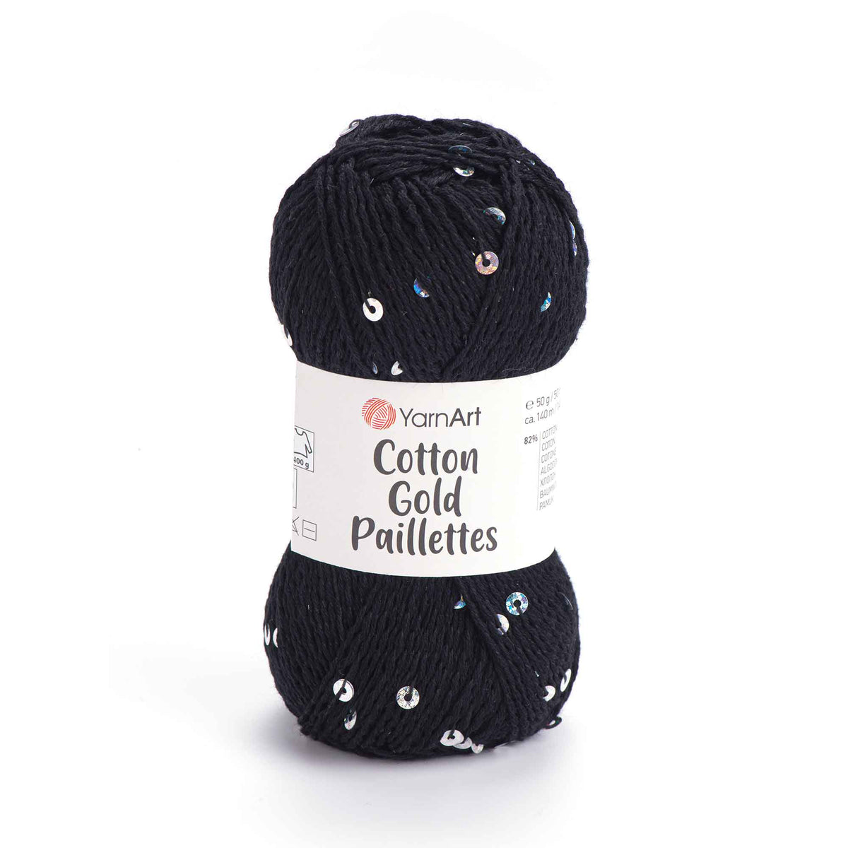 YarnArt Cotton Gold Pailettes Yarn 7101