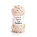 YarnArt Cotton Gold Pailettes Yarn 7104