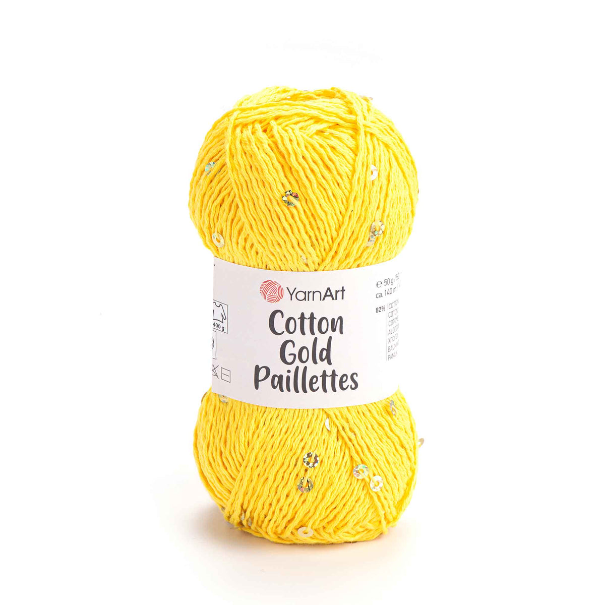 YarnArt Cotton Gold Pailettes Yarn 7106