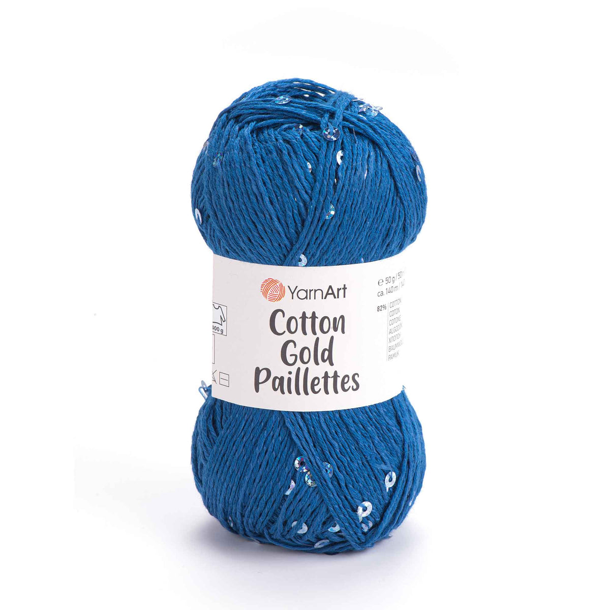 YarnArt Cotton Gold Pailettes Yarn 7111