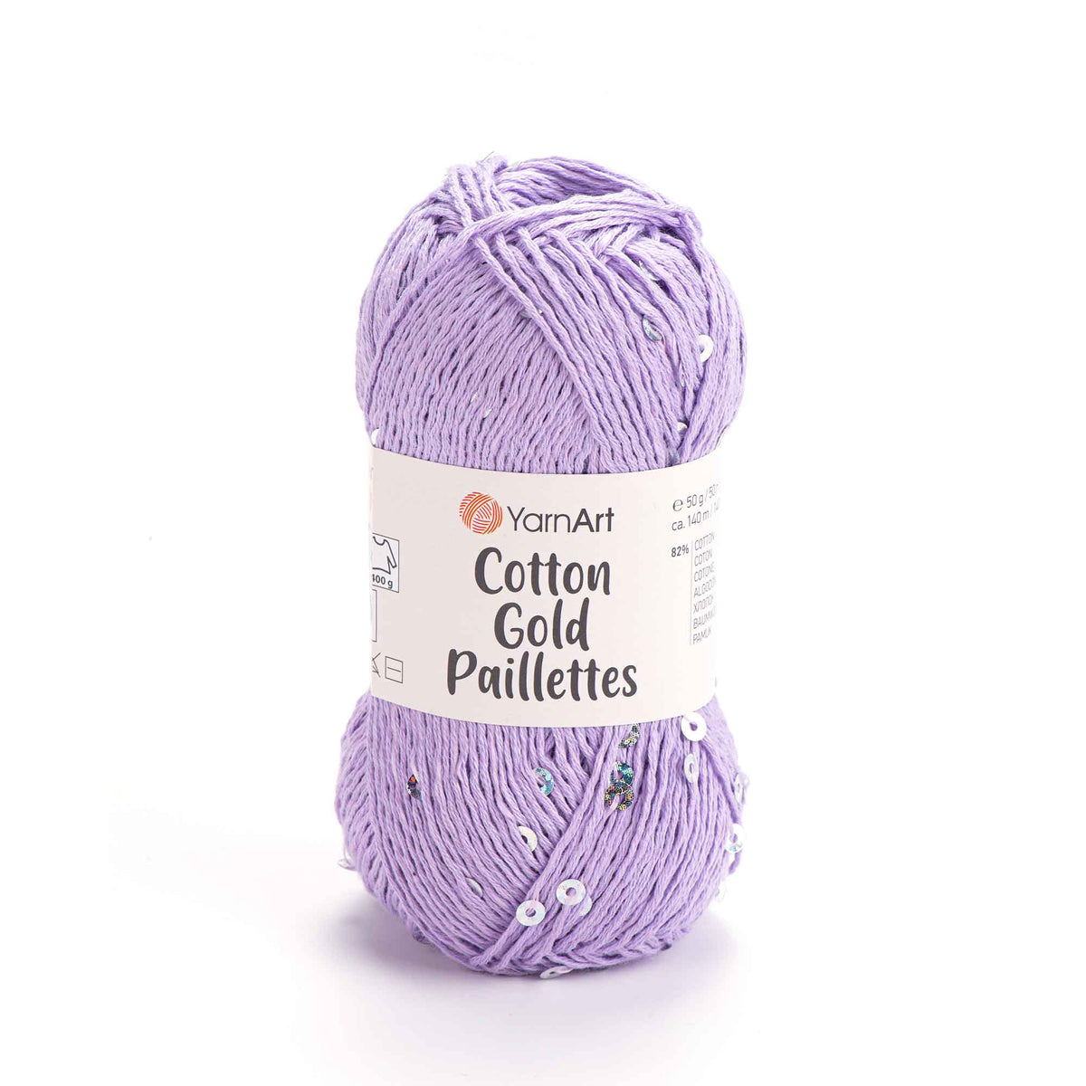 YarnArt Cotton Gold Pailettes Yarn 7116