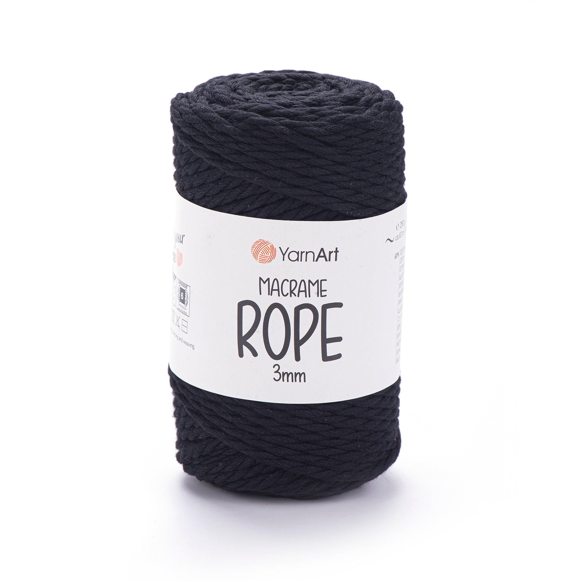 Yarn Art Macrame Rope 3mm (750)
