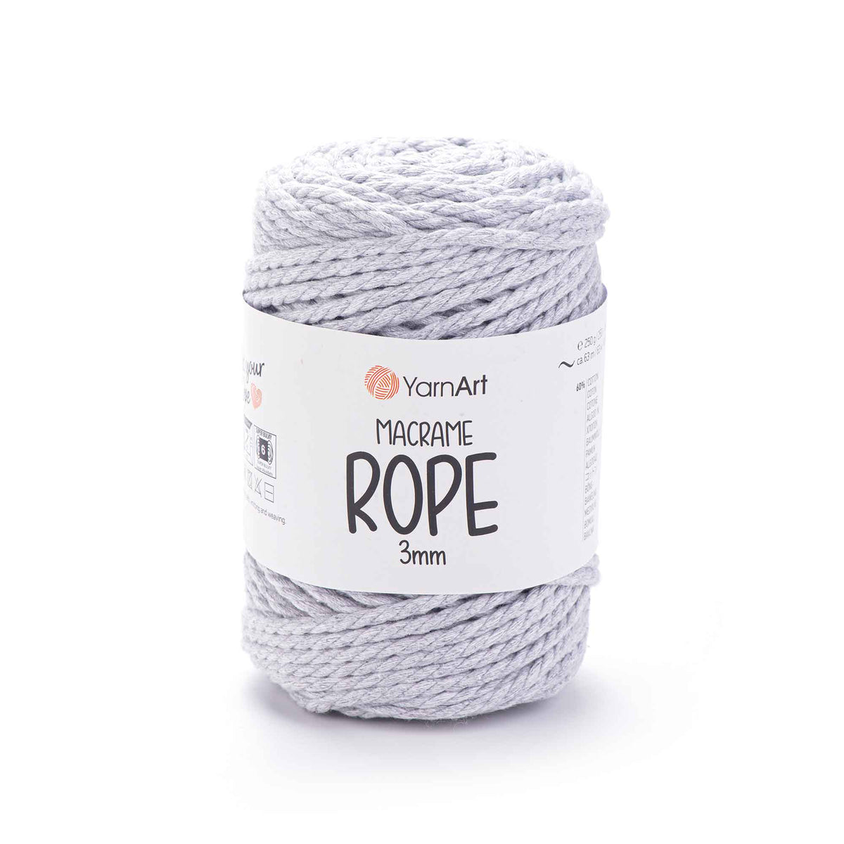 YarnArt Macrame Rope 3mm 756