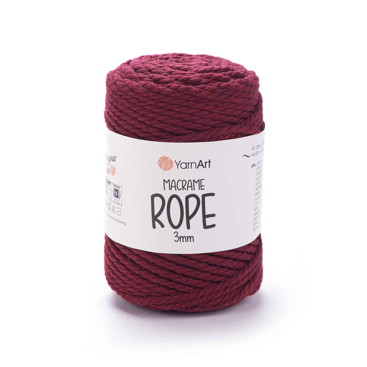 YarnArt Macrame Rope 3mm 781