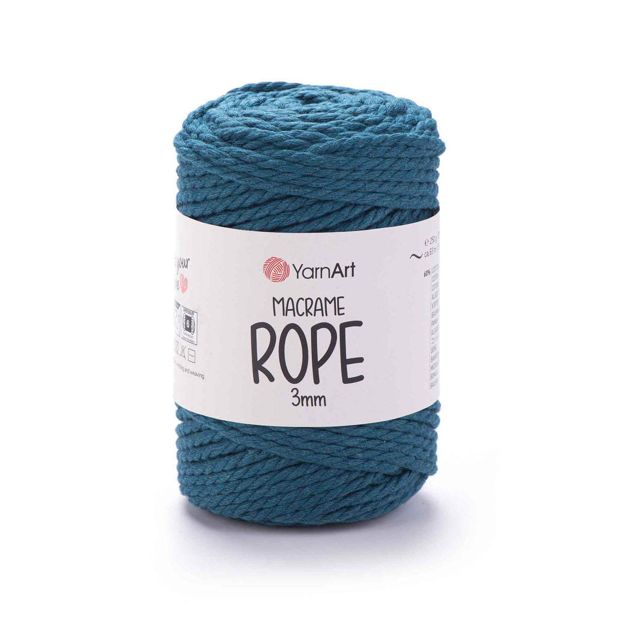 YarnArt Macrame Rope 3mm 789