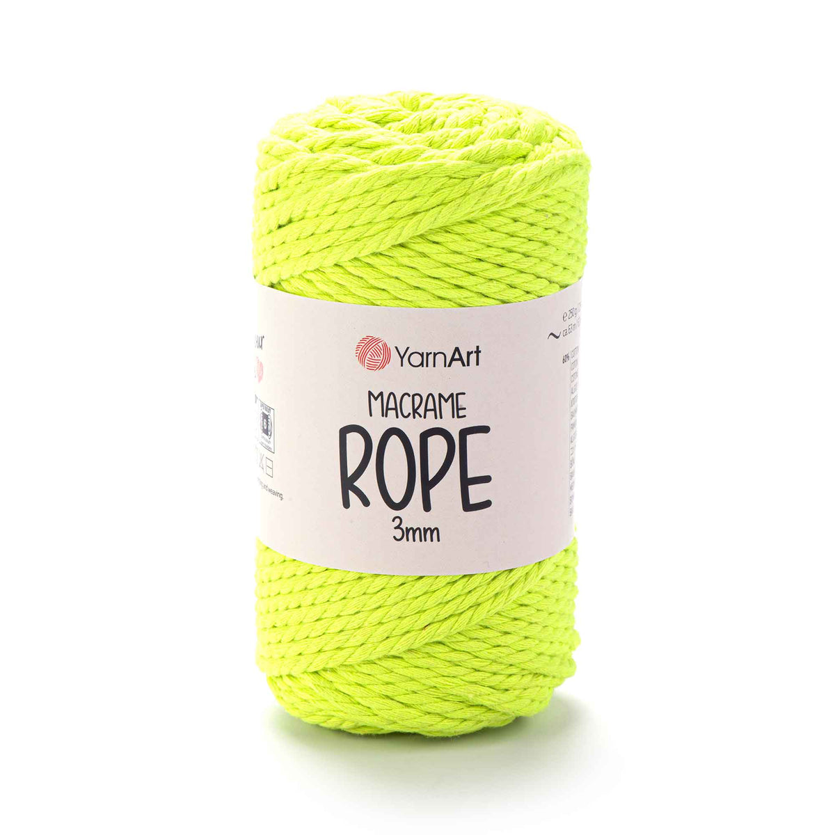 YarnArt Macrame Rope 3mm 801