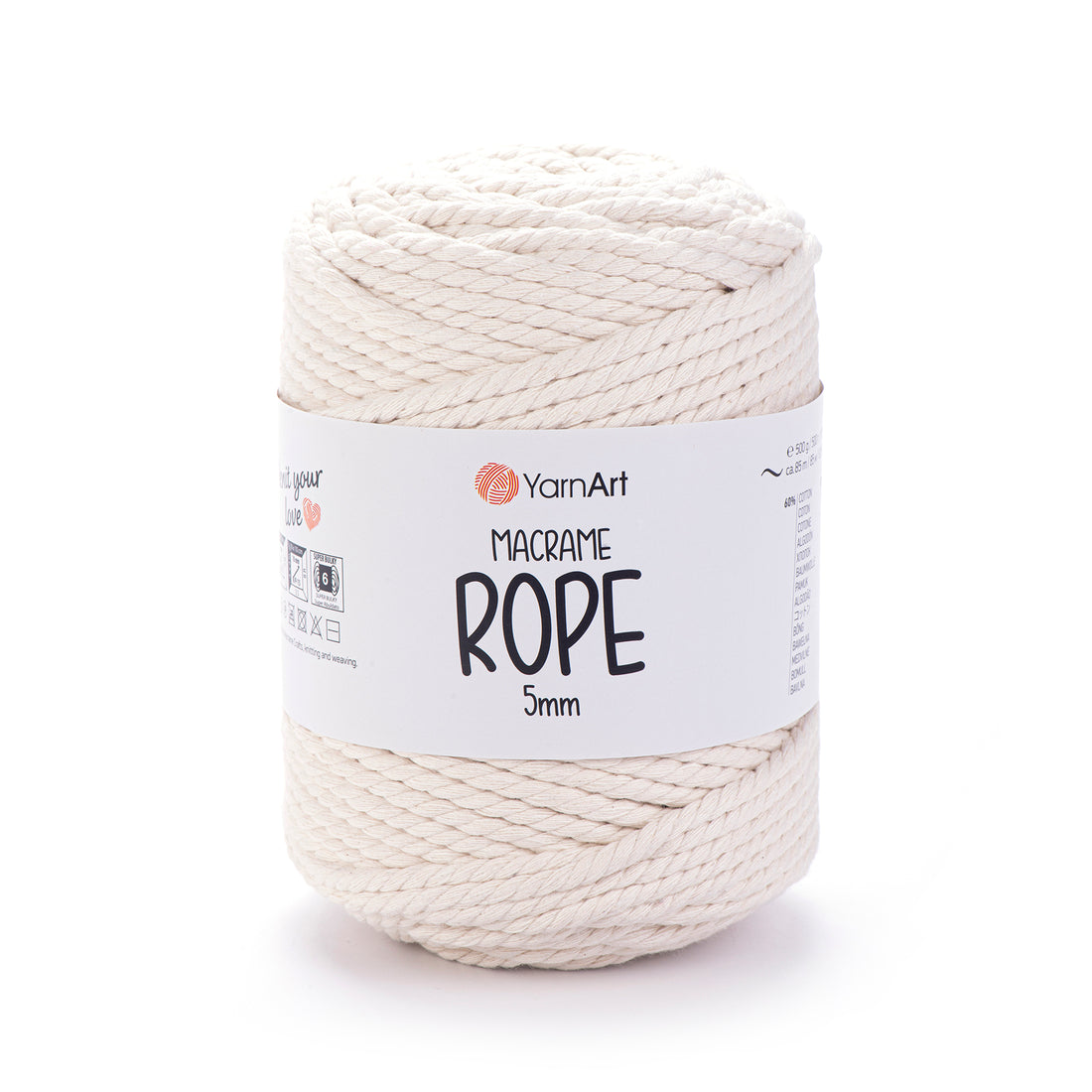 Yarn Art Macrame Rope 5mm