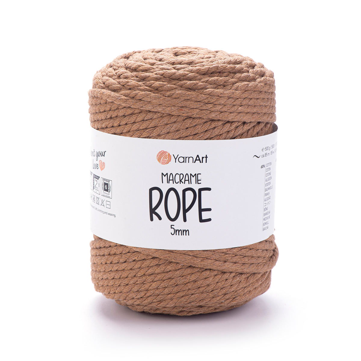 Yarn Art Macrame Rope 5mm (788)