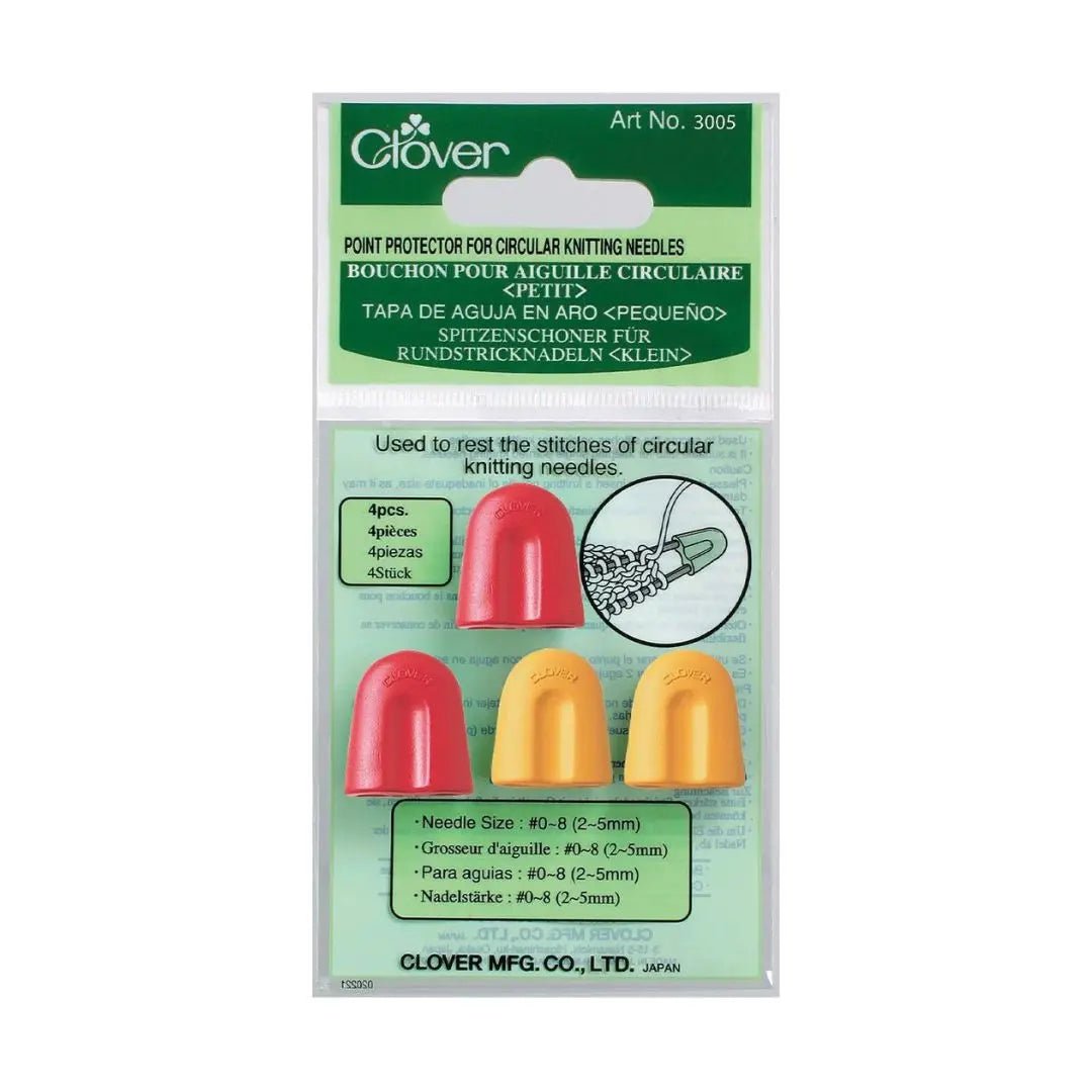 Clover Point Protectors for Circular Knitting Needles (Large)