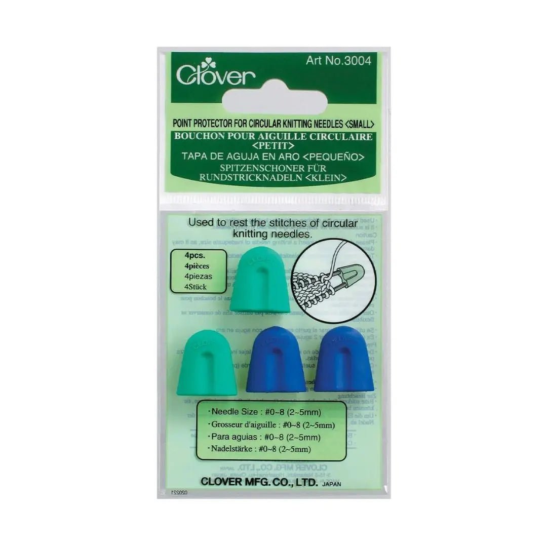 Clover Point Protectors for Circular Knitting Needles (Small)