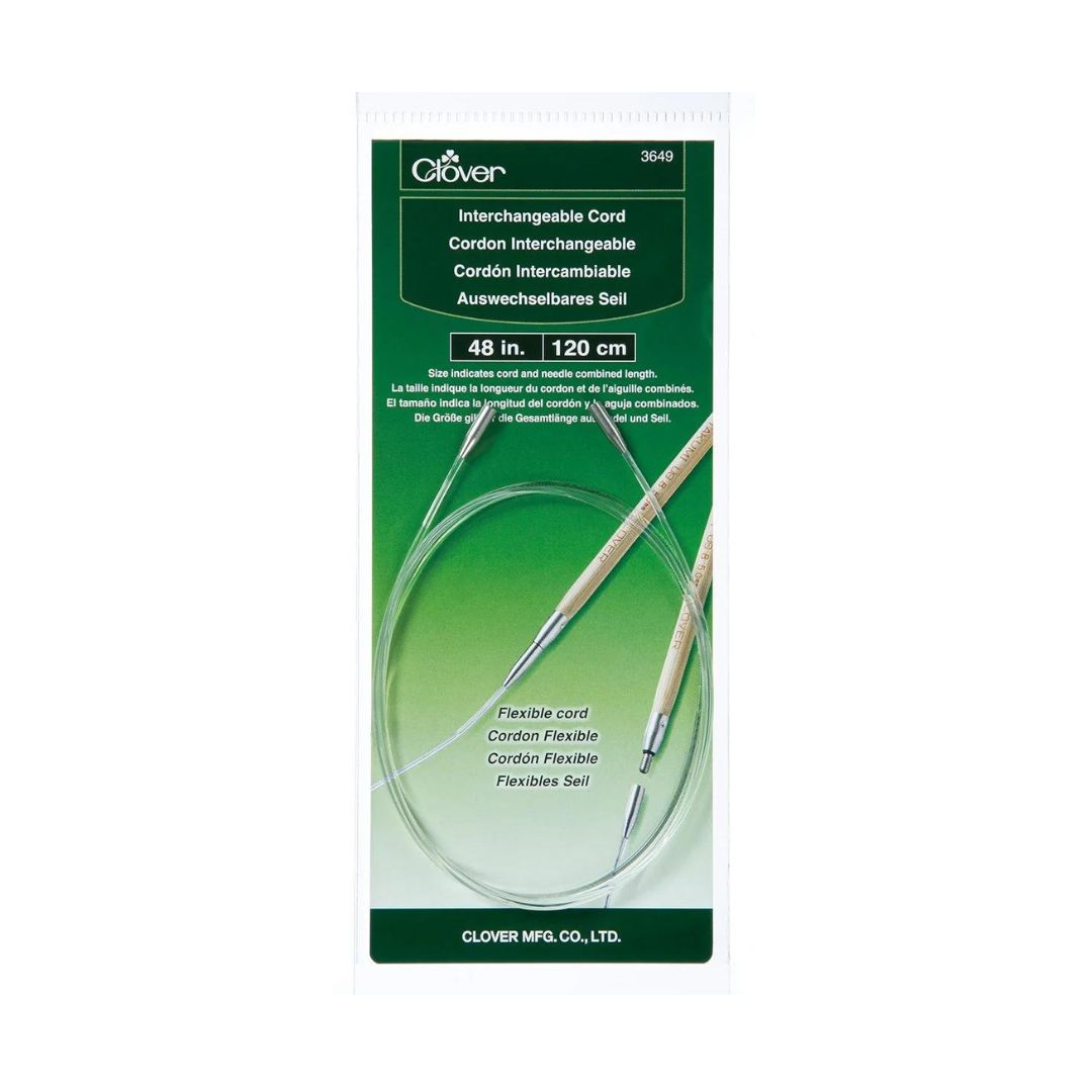 Clover Cord for Interchangeable Circular Knitting Needles (120cm)