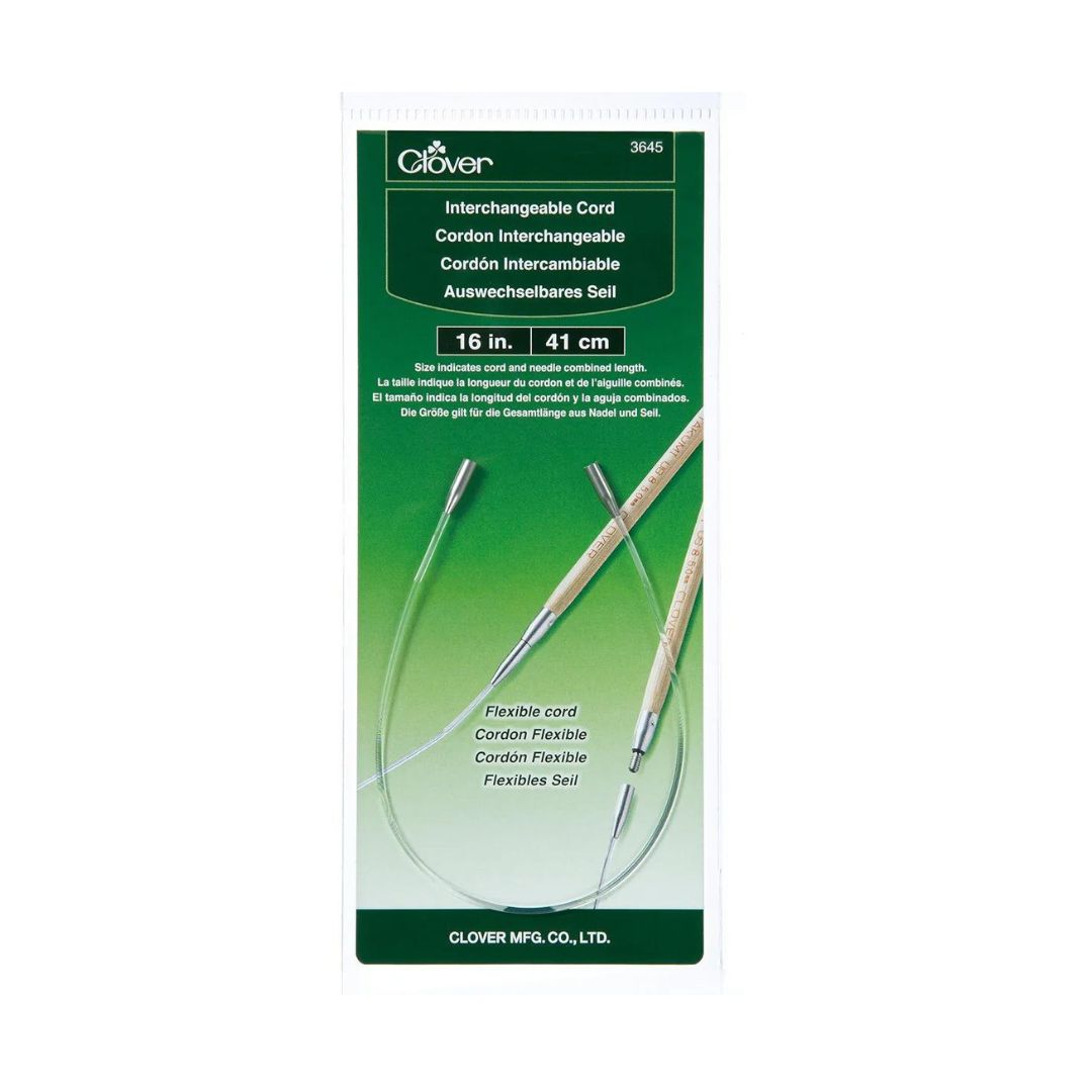 Clover Cord for Interchangeable Circular Knitting Needles (41cm)