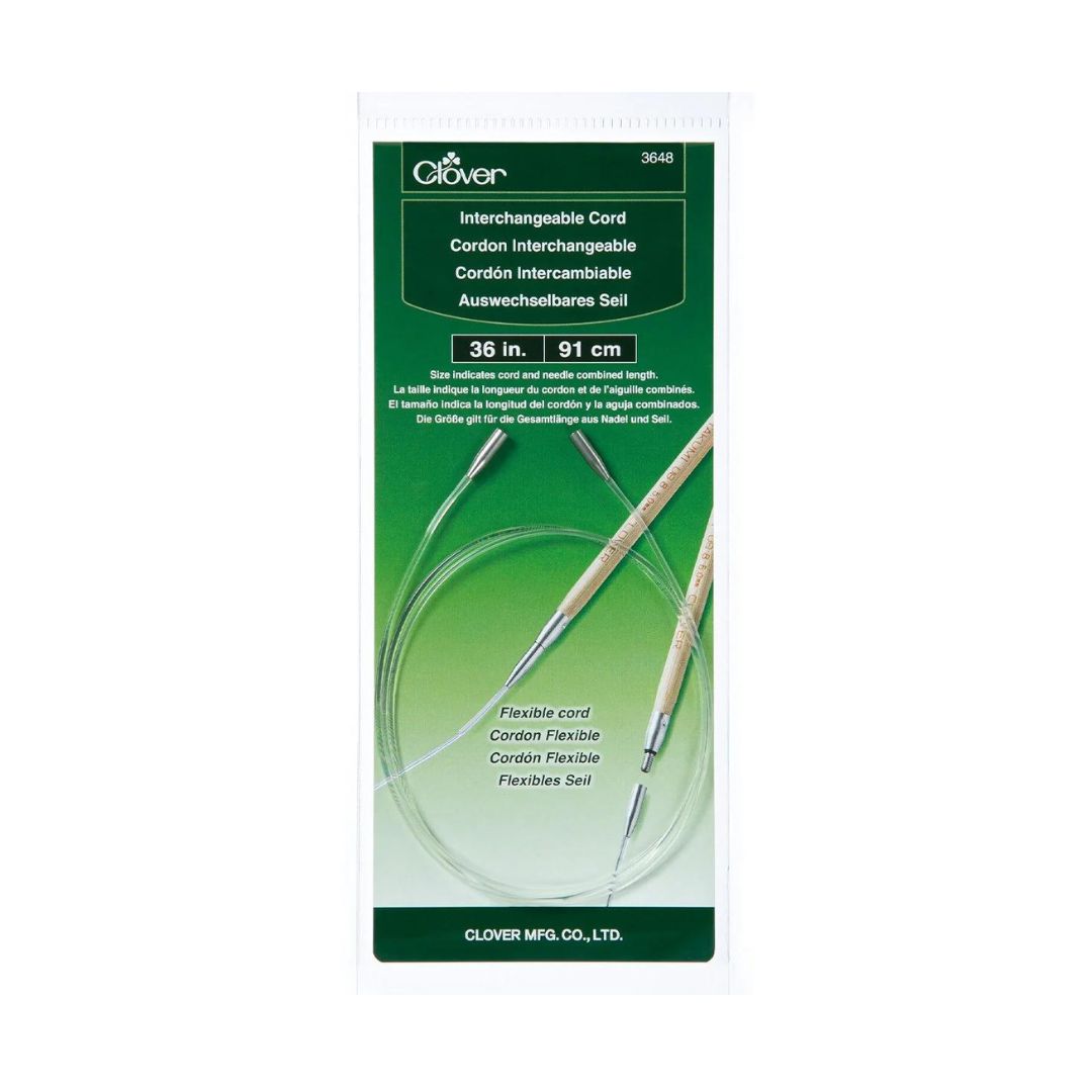 Clover Cord for Interchangeable Circular Knitting Needles (91cm)