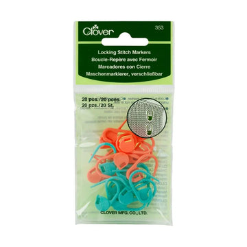 Clover Locking Stitch Markers (Standard)