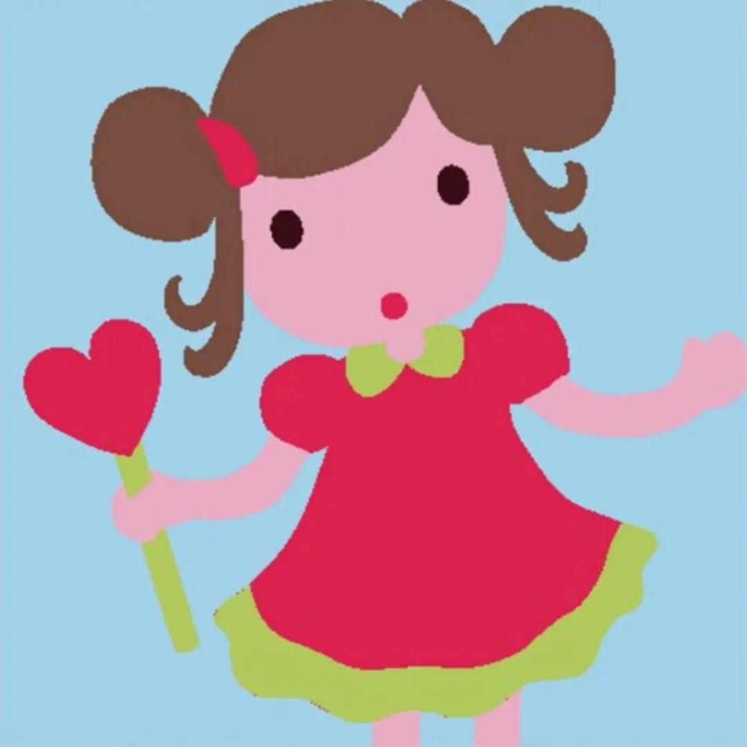 DMC Tapestry Kit - Kids Craft (Girl Lolita)