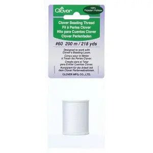 Clover Beading Thread (White)