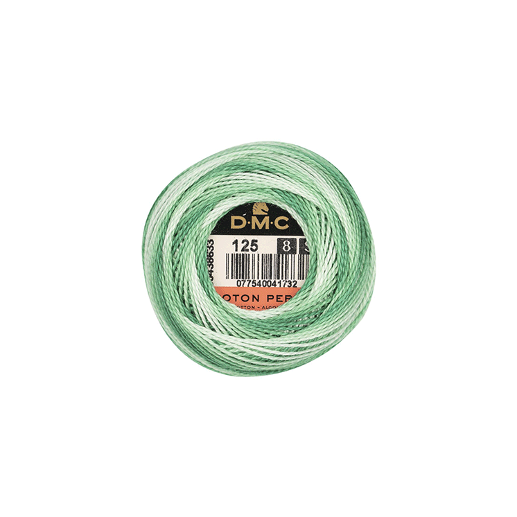 DMC Coton Perlé 8 Embroidery Thread (The Multicoloured Shades) (125)