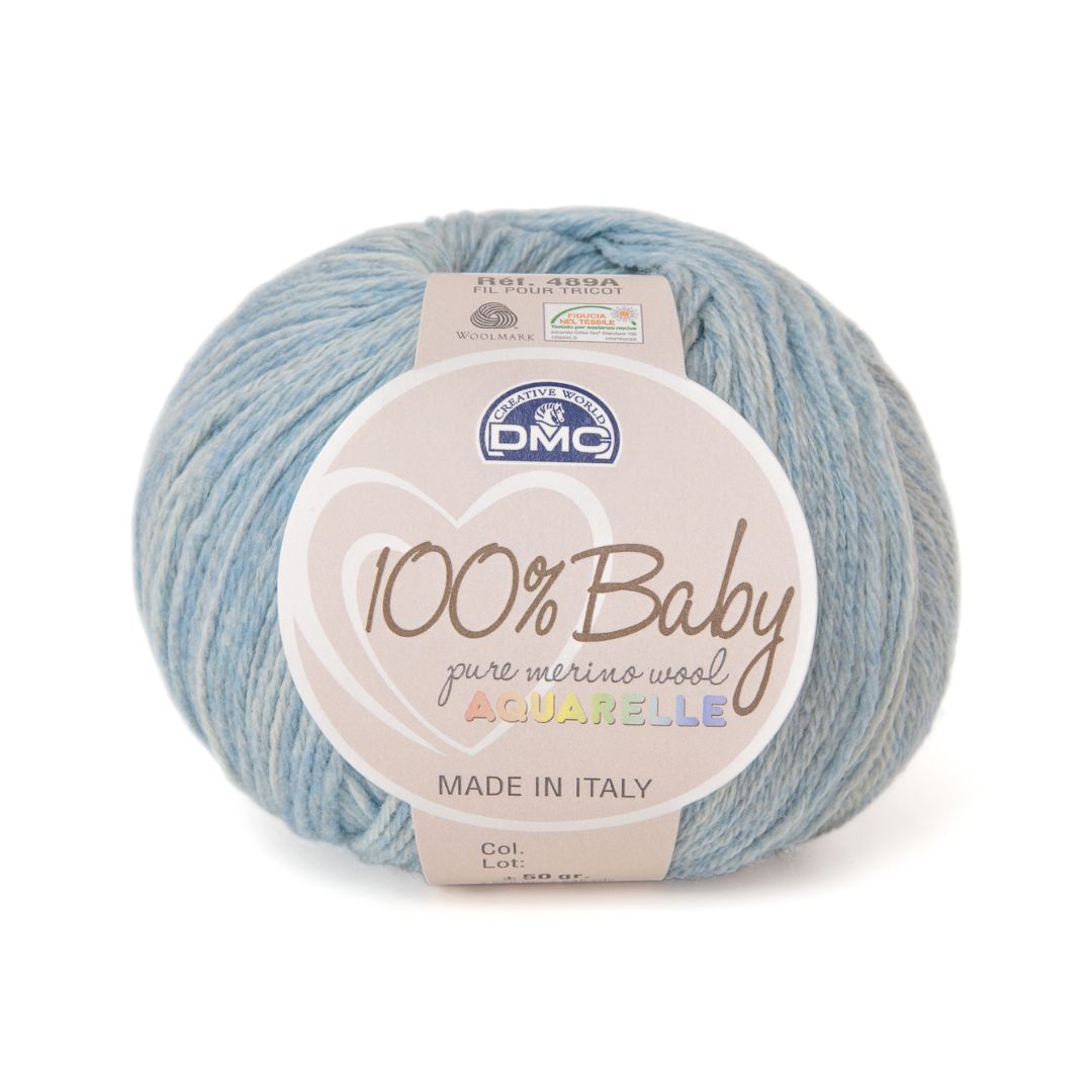 DMC 100% Baby Wool Aquarelle Yarn (1380)