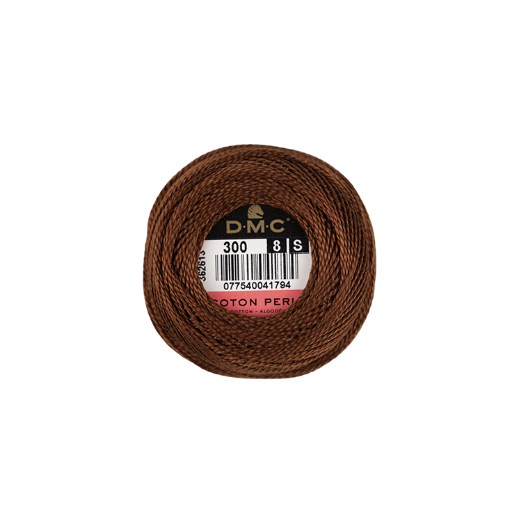 DMC Coton Perlé 8 Embroidery Thread (The Brown Shades) (300)