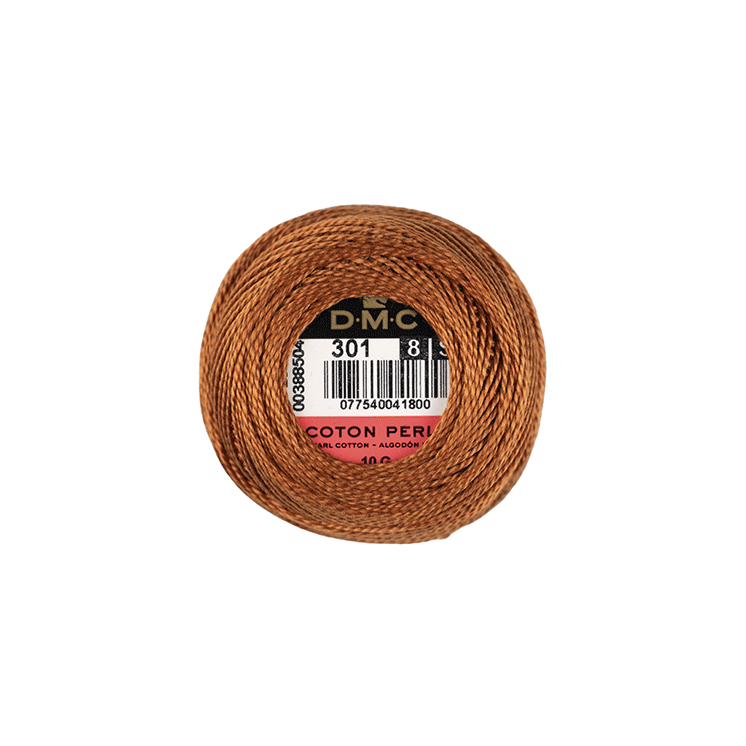 DMC Coton Perlé 8 Embroidery Thread (The Brown Shades) (301)