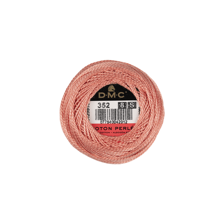 DMC Coton Perlé 8 Embroidery Thread (The Brown Shades) (352)
