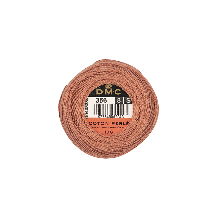DMC Coton Perlé 8 Embroidery Thread (The Brown Shades) (356)