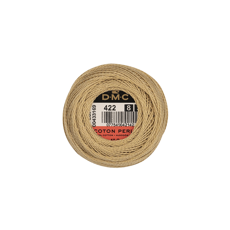 DMC Coton Perlé 8 Embroidery Thread (The Brown Shades) (422)