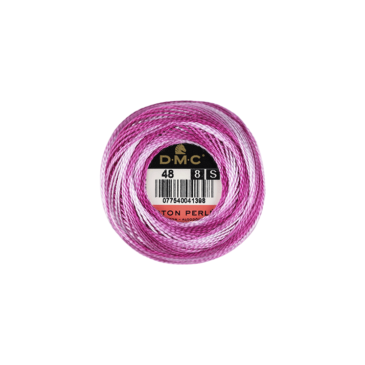 DMC Coton Perlé 8 Embroidery Thread (The Multicoloured Shades) (48)