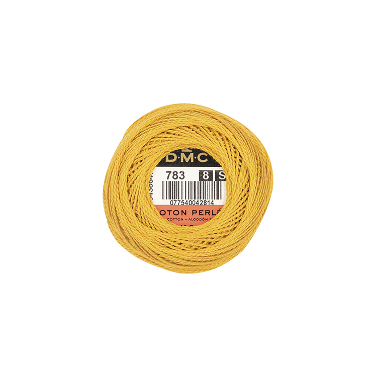 DMC Coton Perlé 8 Embroidery Thread (The Brown Shades) (783)