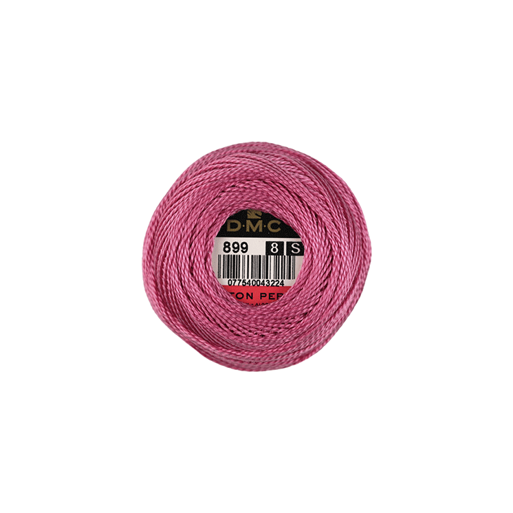 DMC Coton Perlé 8 Embroidery Thread (The Pink Shades) (899)