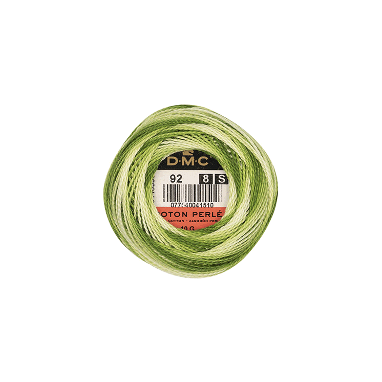 DMC Coton Perlé 8 Embroidery Thread (The Multicoloured Shades) (92)