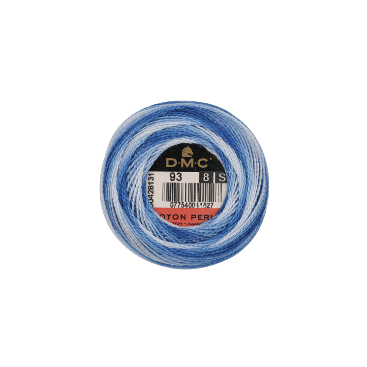 DMC Coton Perlé 8 Embroidery Thread (The Multicoloured Shades) (93)
