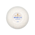 DMC Babylo 10 Crochet Thread (blanc)