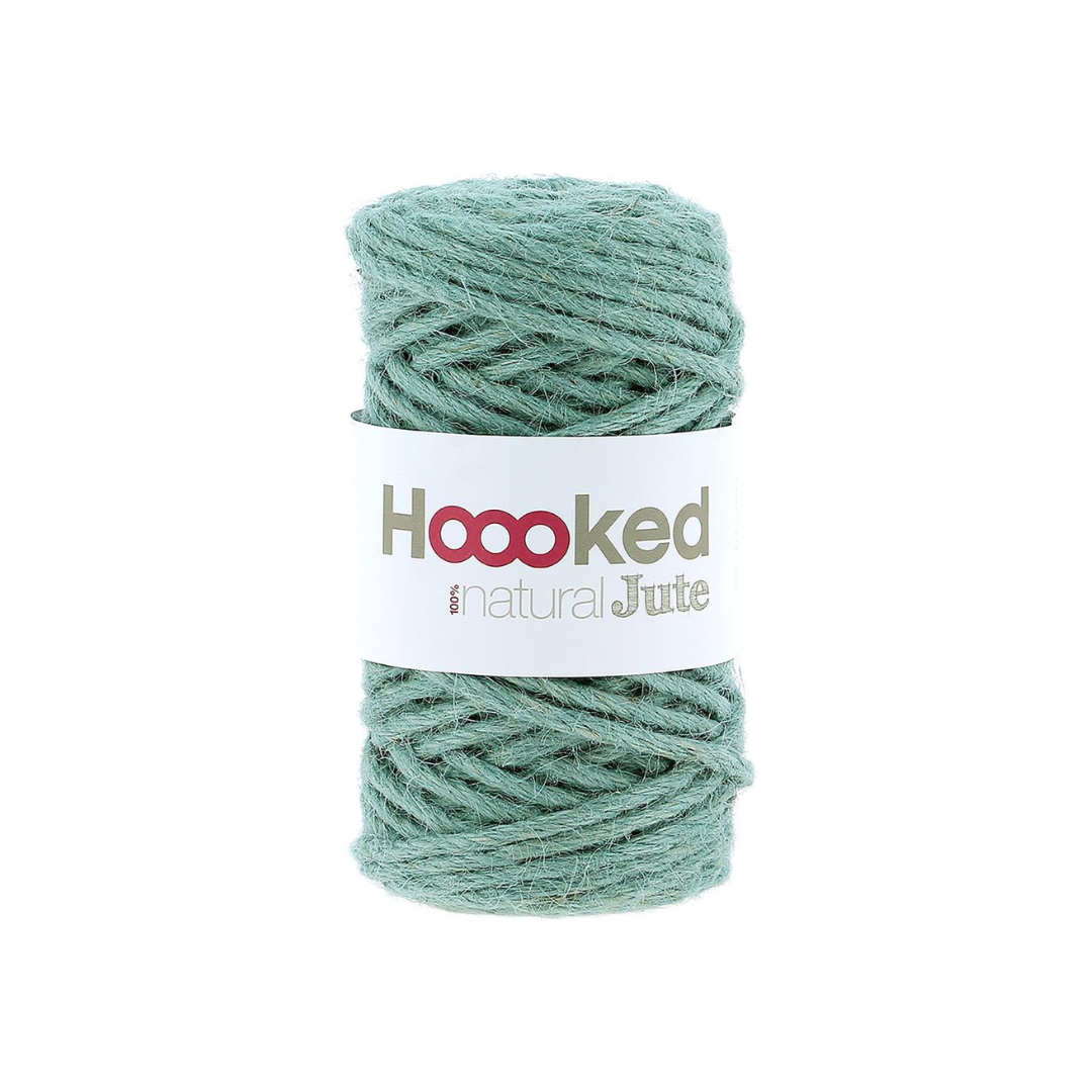 Hoooked 100% Natural Jute Yarn (Serenity Mint)